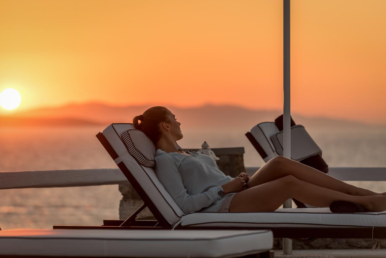 Capo Di Mykonos Resort Agios Ioannis Diakoftis Экстерьер фото