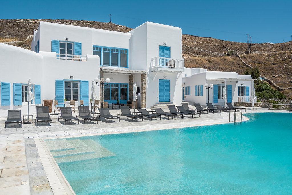 Capo Di Mykonos Resort Agios Ioannis Diakoftis Экстерьер фото
