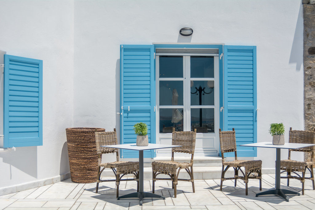Capo Di Mykonos Resort Agios Ioannis Diakoftis Экстерьер фото