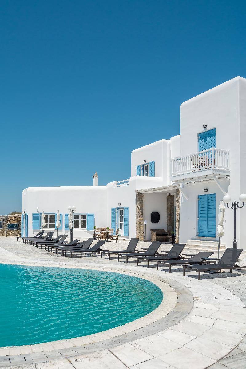 Capo Di Mykonos Resort Agios Ioannis Diakoftis Экстерьер фото