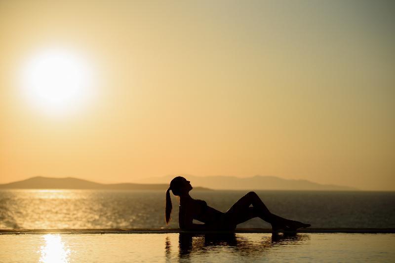Capo Di Mykonos Resort Agios Ioannis Diakoftis Экстерьер фото