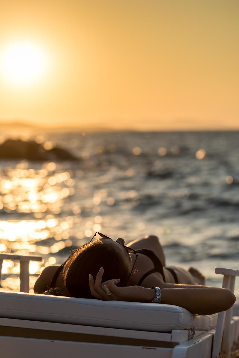Capo Di Mykonos Resort Agios Ioannis Diakoftis Экстерьер фото